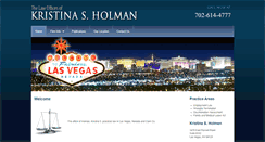 Desktop Screenshot of kristinaholman.com